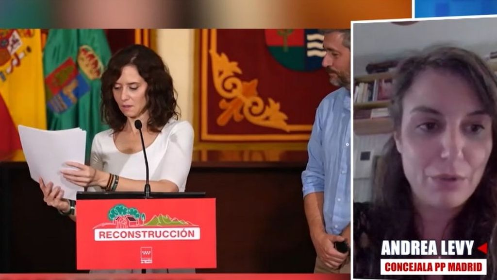 Andrea Levy defiende a Ayuso por la polémica del ático: “No tiene una residencia oficial como otras autoridades”