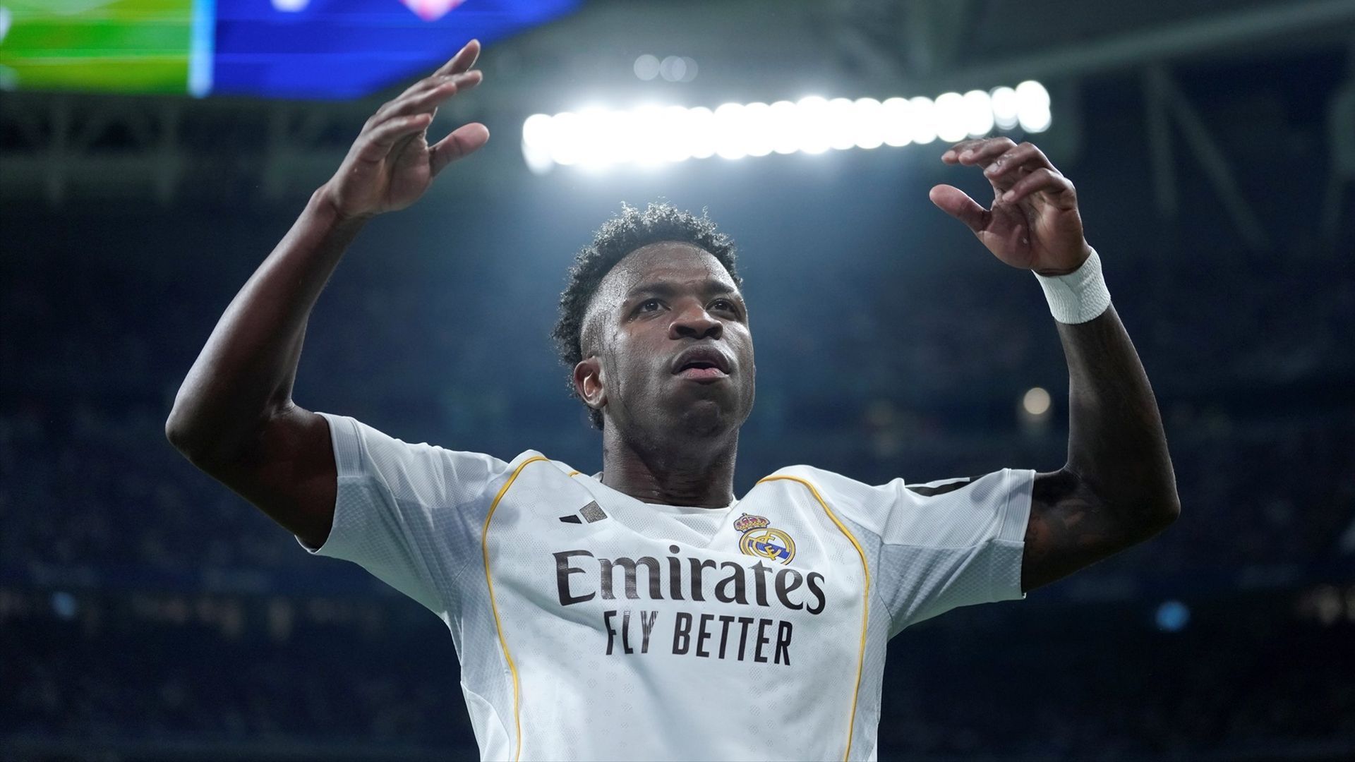 Vinicius Junior durante un partido del Real Madrid la temporada pasada Vinicius Junior durante un partido del Real Madrid la temporada pasada