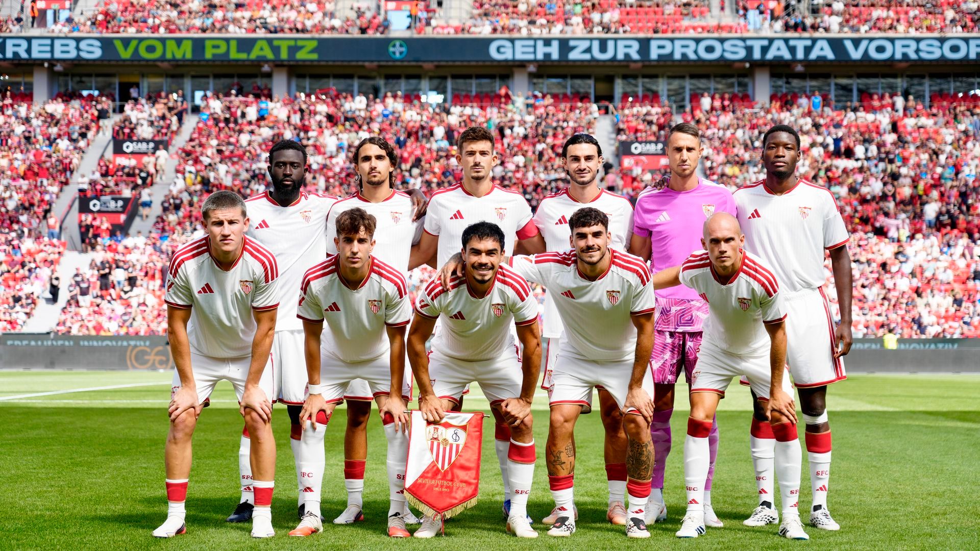 El once del Sevilla ante el Leverkusen El once del Sevilla ante el Leverkusen