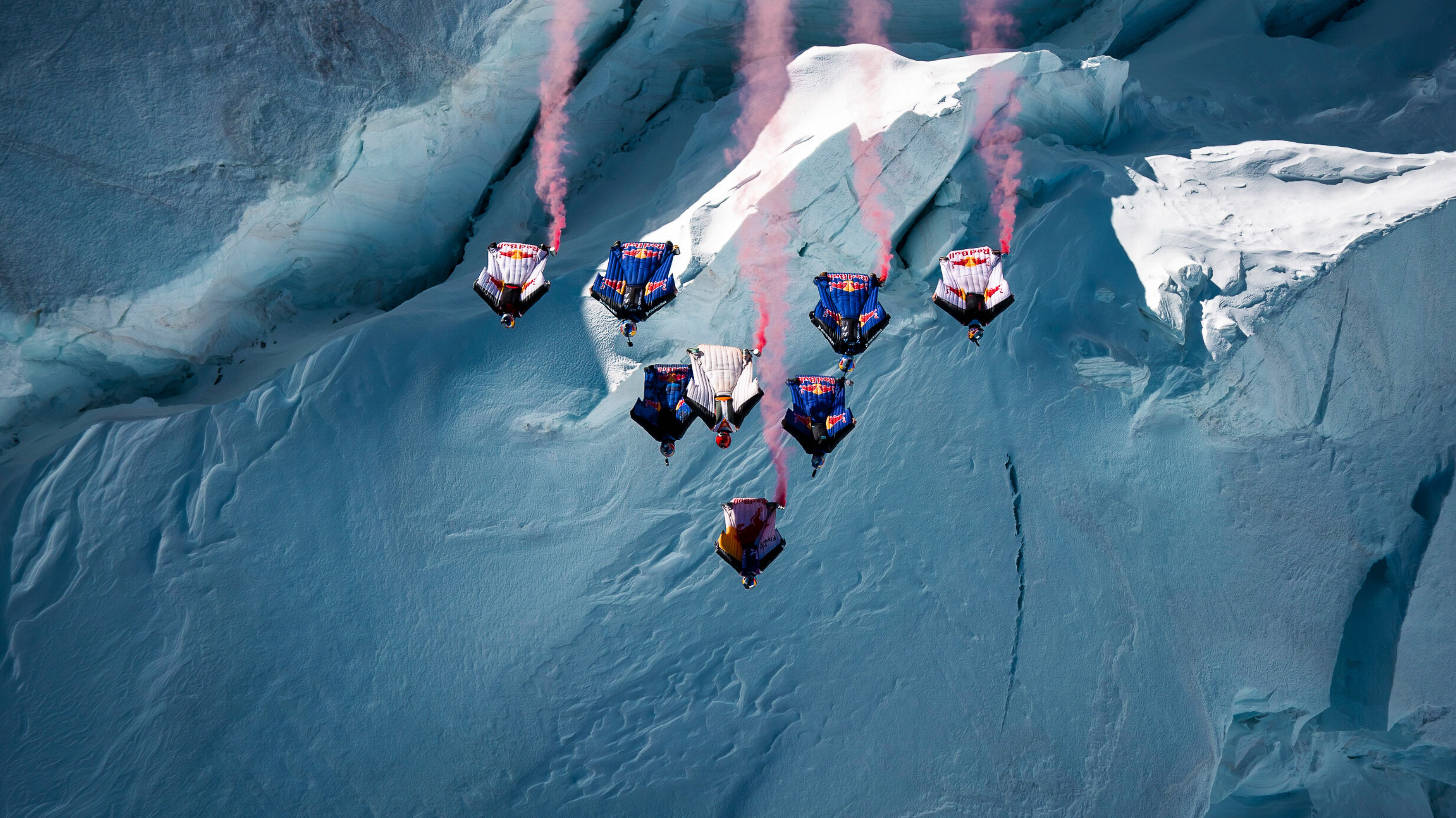 El vuelo de récord sobre el Mont Blanc