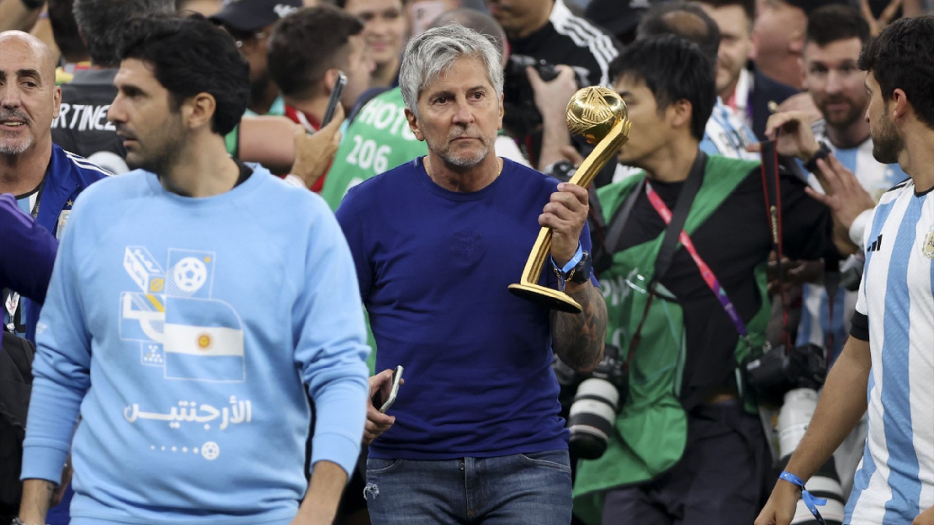Jorge Messi, en Qatar 2022