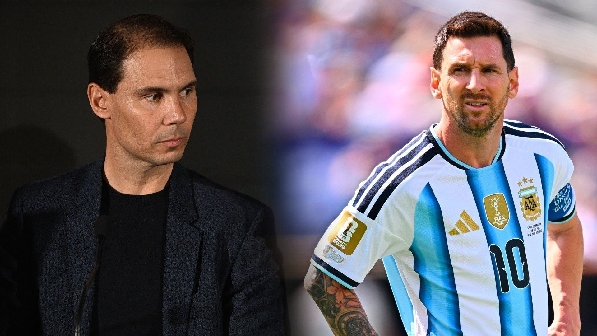 El emotivo mensaje de Rafa Nadal a Lionel Messi tras la muerte de su padre: "No puedo imaginar el dolor por el que debes estar pasando" El emotivo mensaje de Rafa Nadal a Lionel Messi tras la muerte de su padre: "No puedo imaginar el dolor por el que debes estar pasando"