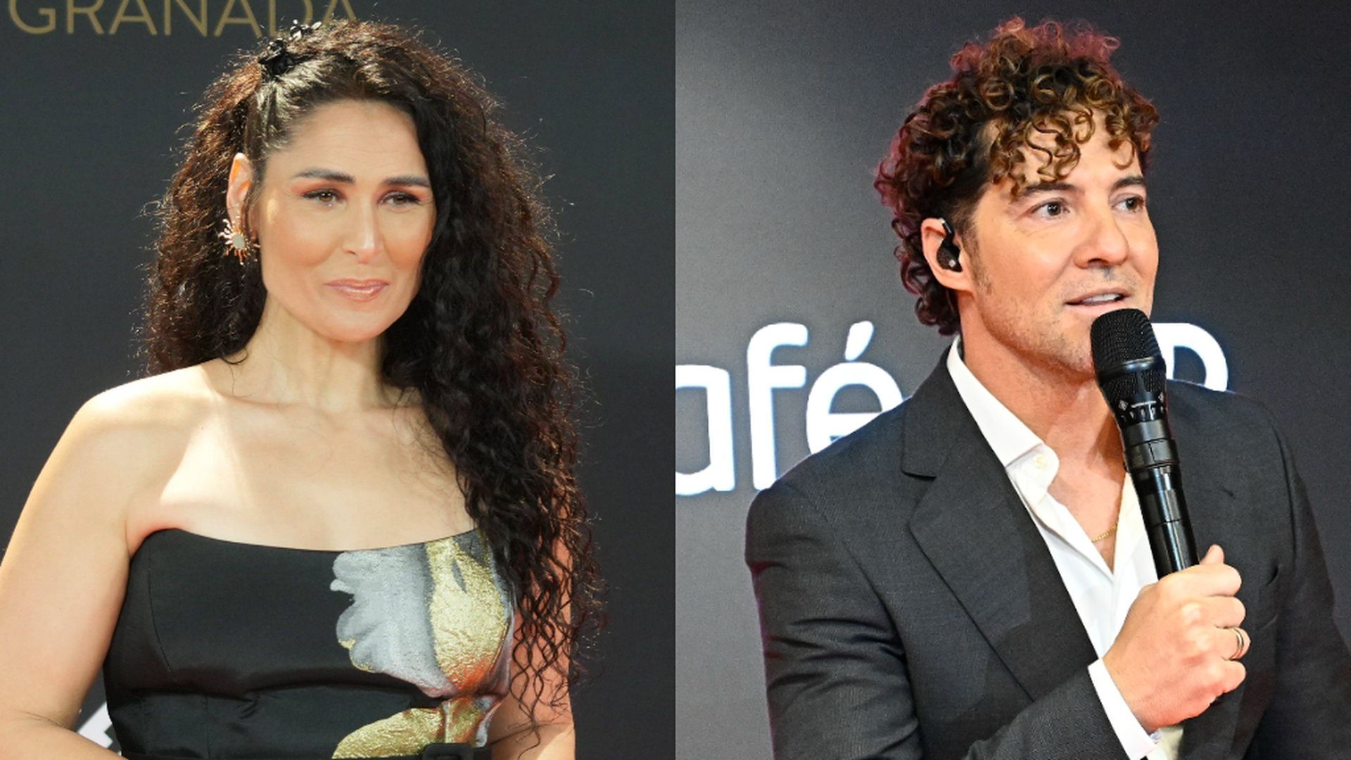 Rosa López y David Bisbal Rosa López y David Bisbal