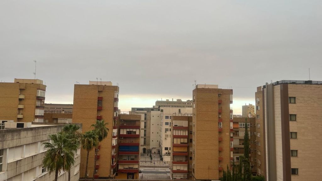 El viento no da tregua en Niebla, en Huelva, en un incendio "inextinguible" cuyo humo llega a Sevilla capital