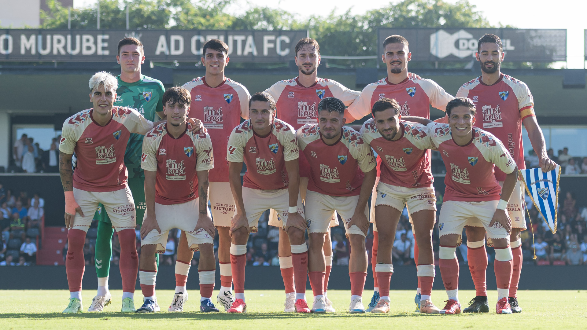 El once del Málaga en el amistoso ante el Ceuta El once del Málaga en el amistoso ante el Ceuta