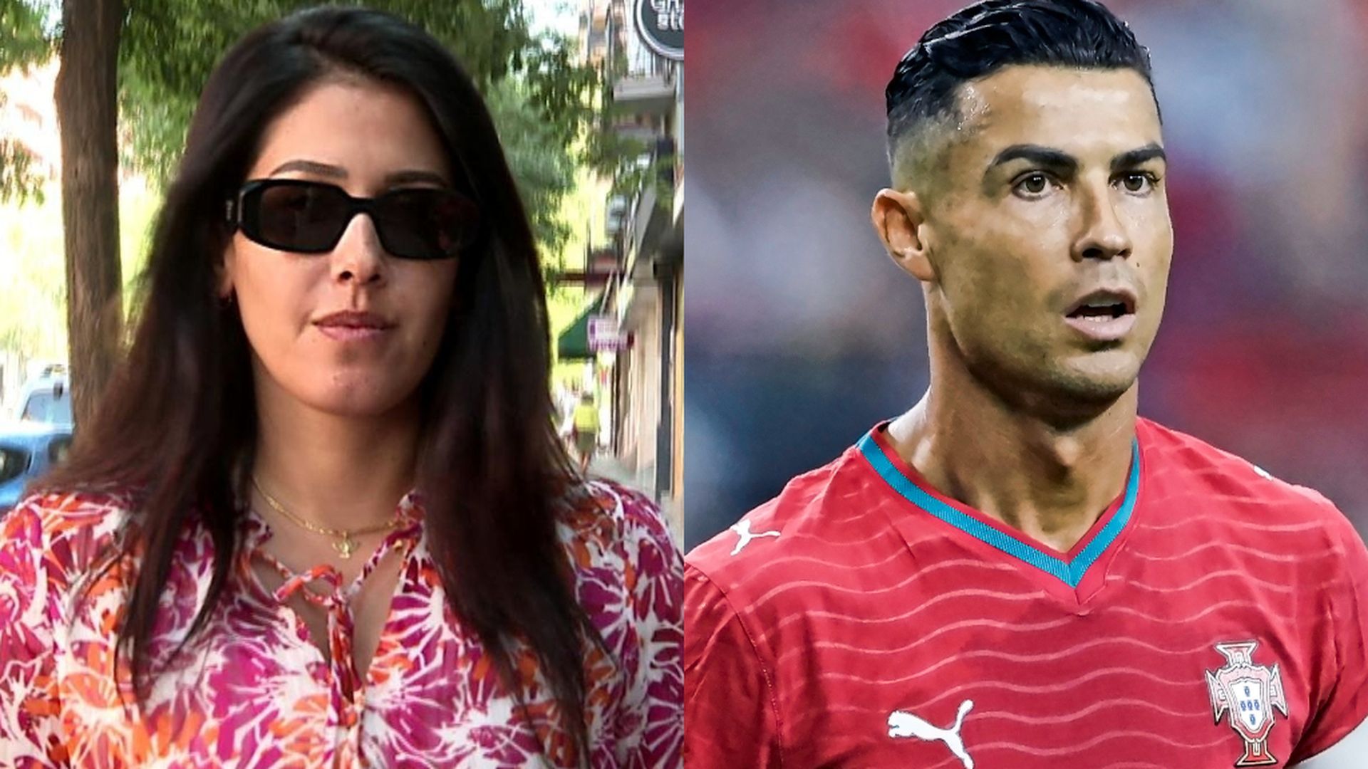 Gabriela Guillén y Cristiano Ronaldo Gabriela Guillén y Cristiano Ronaldo