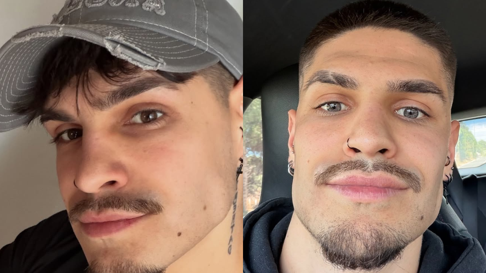 La evolución del color de ojos de Álvaro