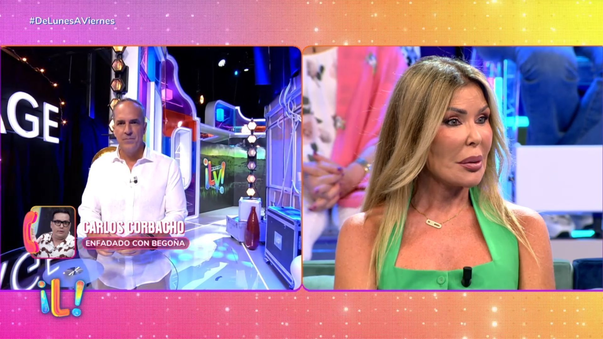 La respuesta de Corbacho ante las contundentes acusaciones de Begoña Gutiérrez: "Tú fuiste la que me vendió en televisión"