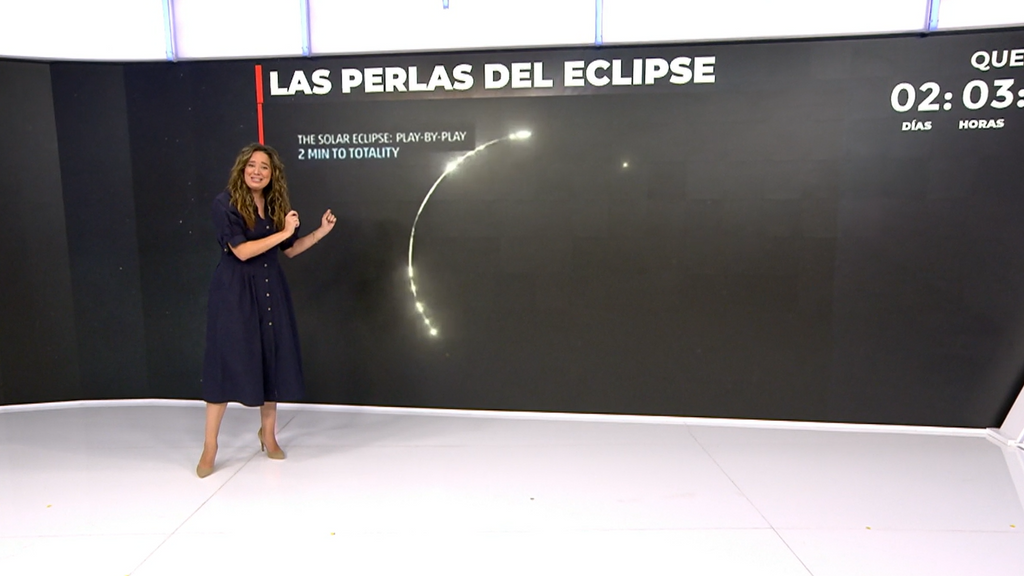 Las perlas de Baily, la otra joya que se podrán observar durante el eclipse solar: qué es y cómo se forma