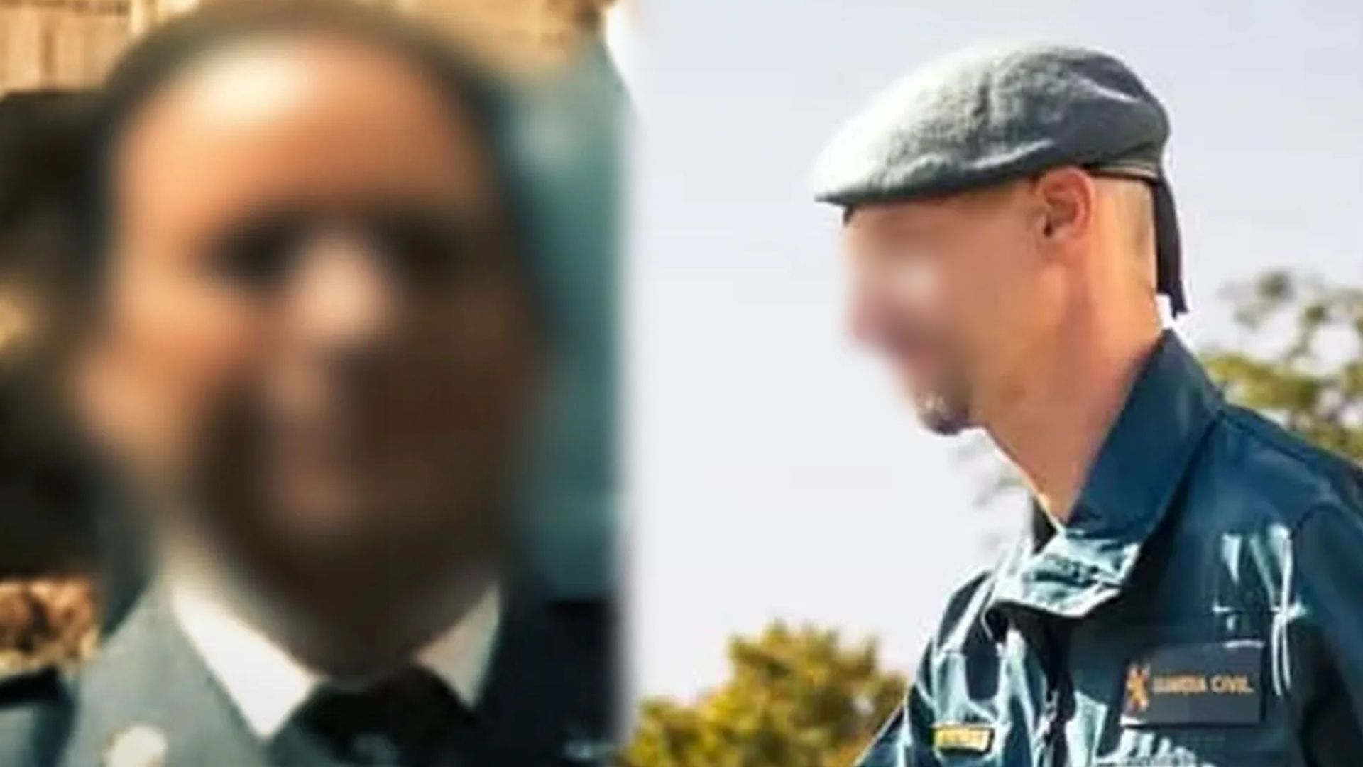 Laura, la guardia civil asesinada en Llanes; y Dámaso, el agente que cometió el crimen