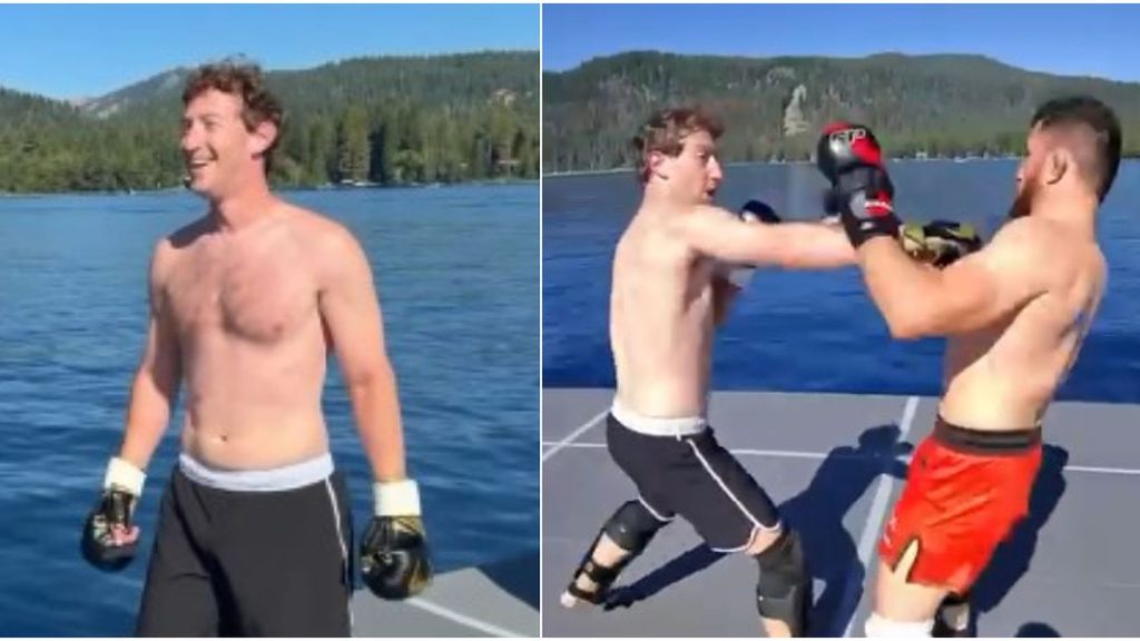 Mark Zuckerberg sigue con su pasión por las artes marciales y entrena con una estrella de la UFC