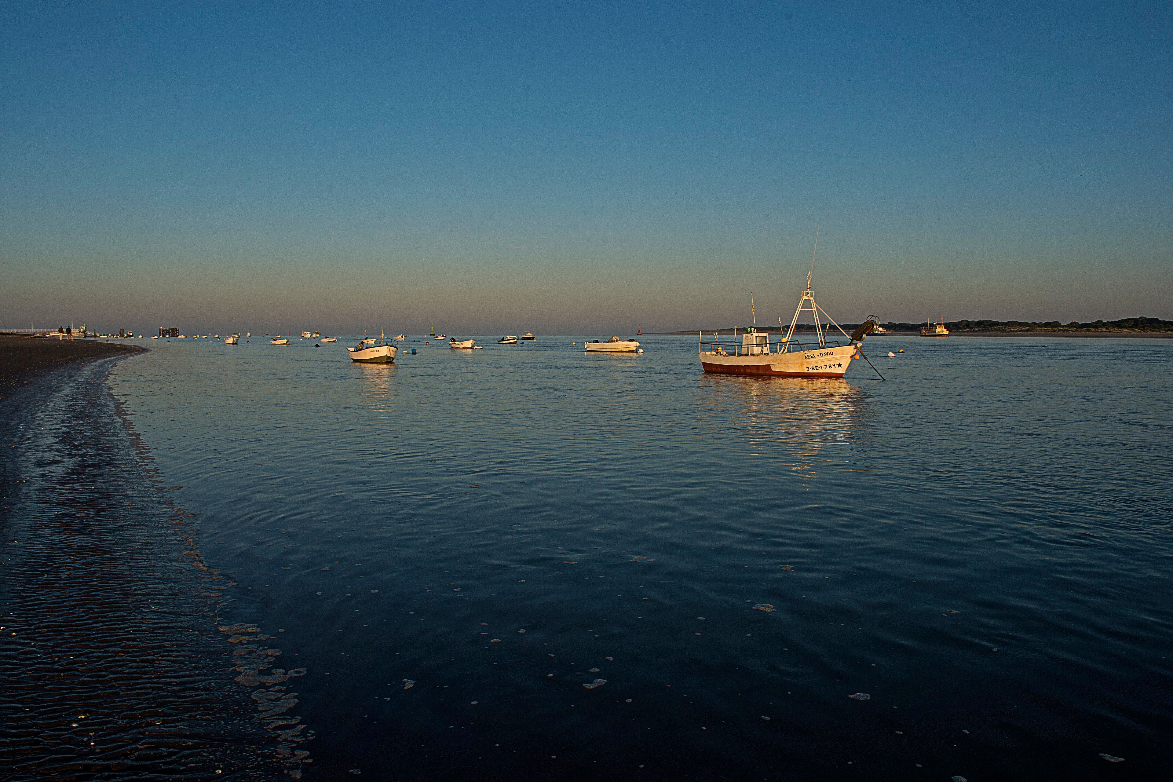 Playa de Bonanza, frente a Doñana