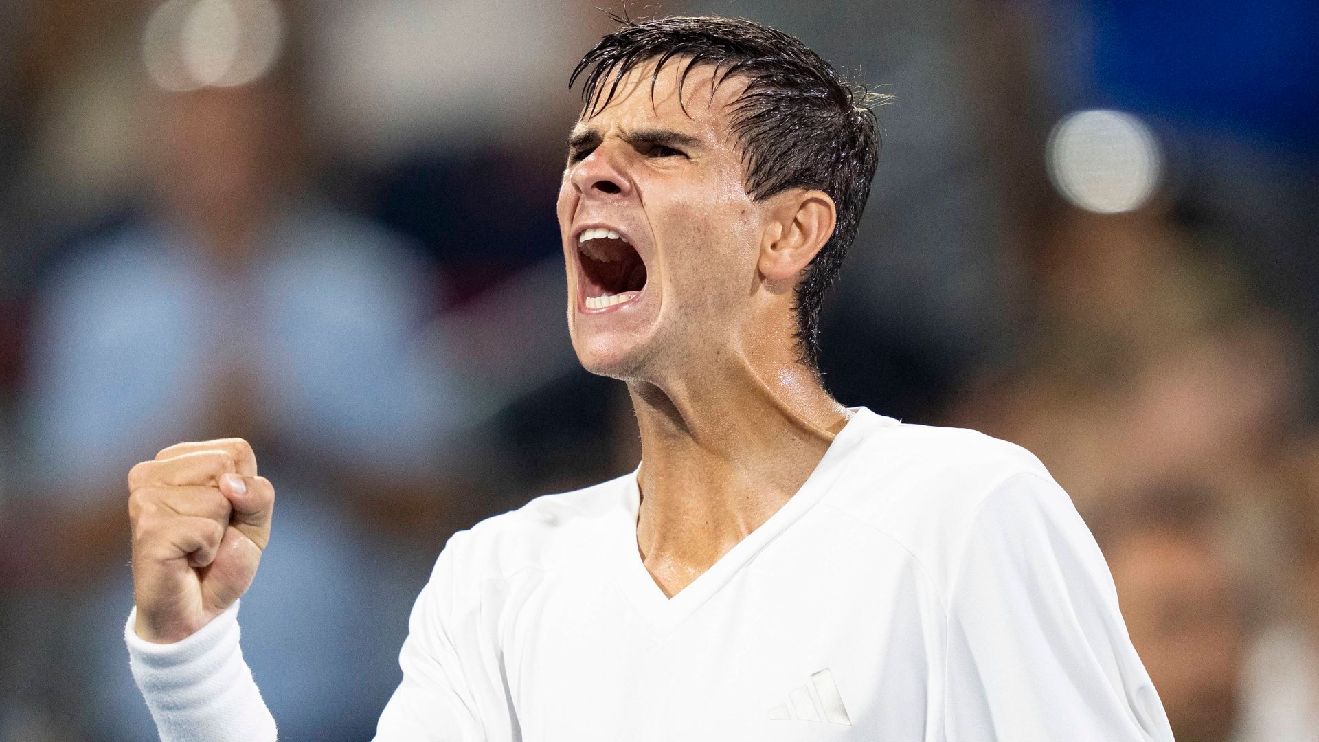 Rafa Jódar durante un partido esta temporada Rafa Jódar durante un partido esta temporada