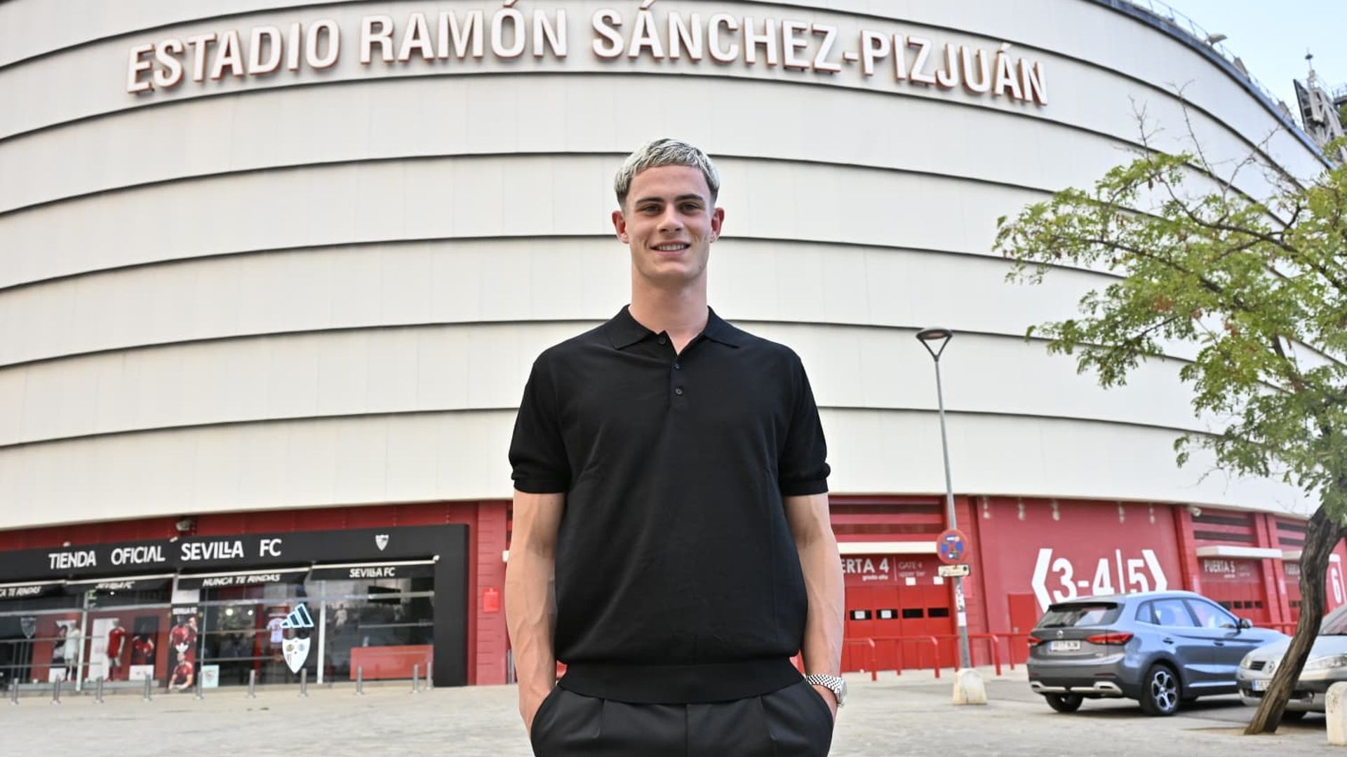 Robbie Ure, en su llegada a Sevilla