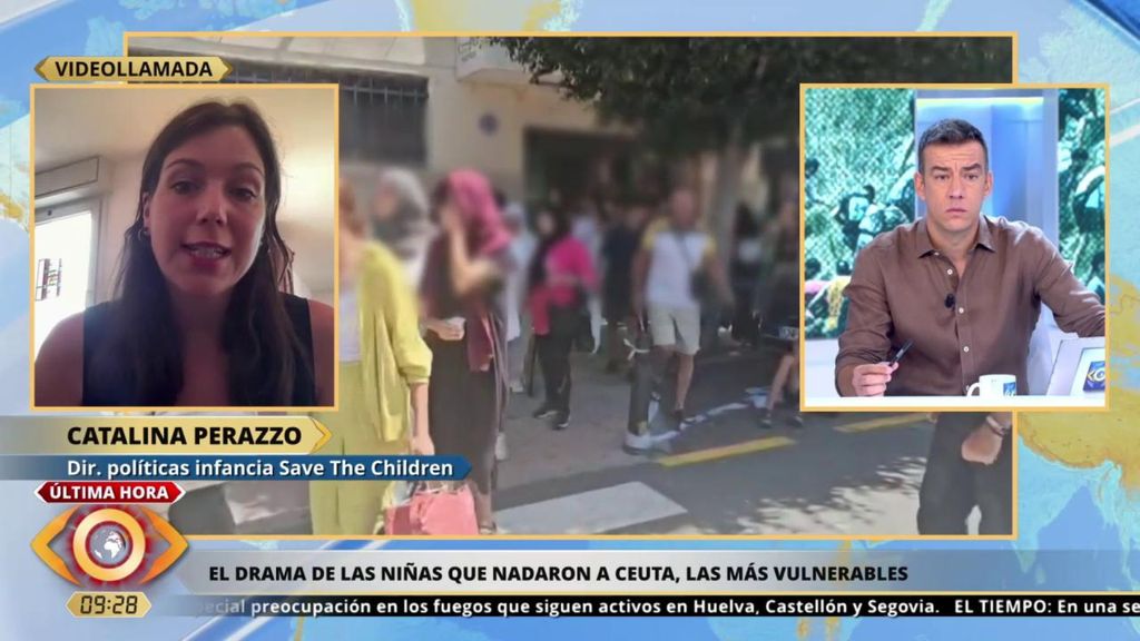 Catalina Perazzo, de Save The Children: "Muchos niños y niñas están en la calle y expuestos a varias formas de violencia"