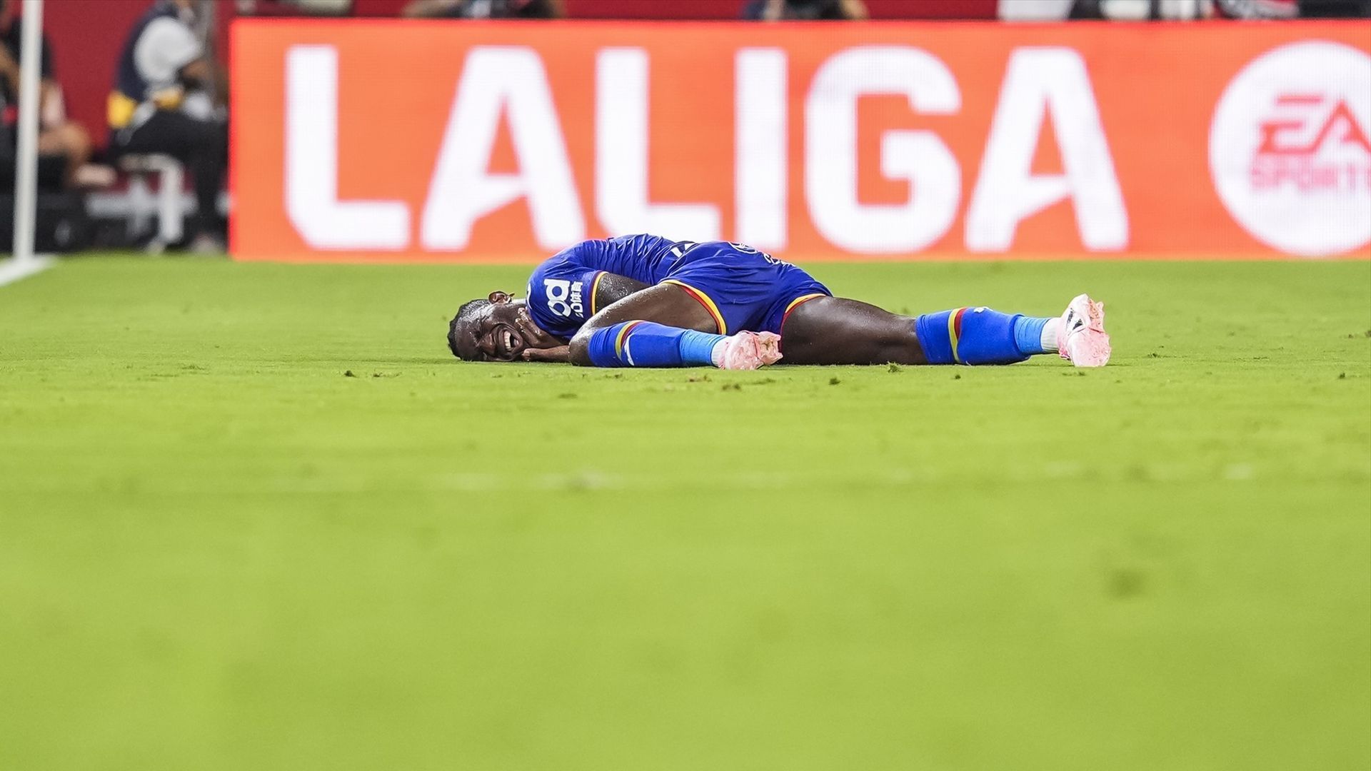 Uche, en un partido con el Getafe Uche, en un partido con el Getafe