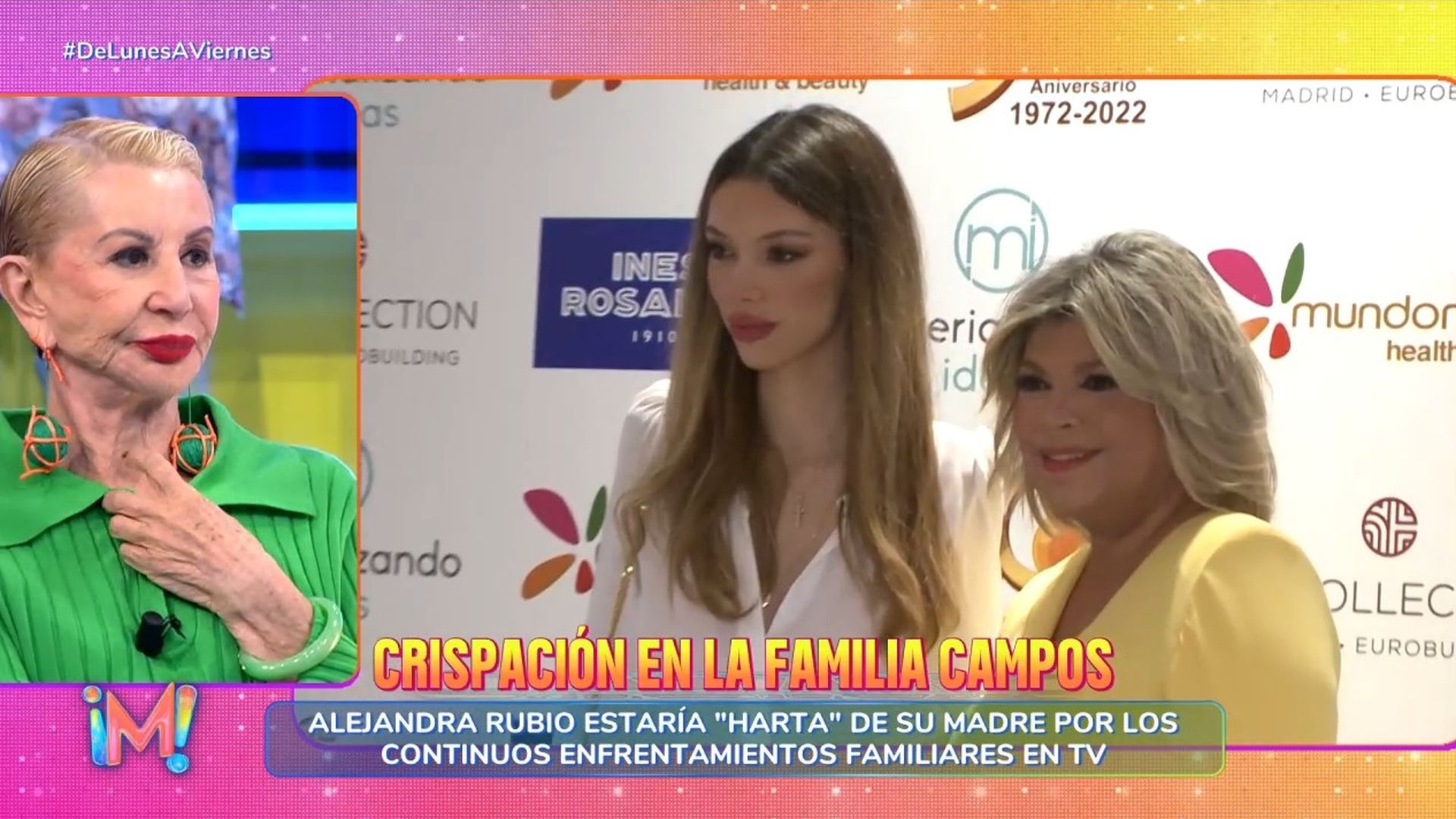 Alejandra Rubio estaría "harta" de su madre por los continuos enfrentamientos familiares en televisión Alejandra Rubio estaría "harta" de su madre por los continuos enfrentamientos familiares en televisión