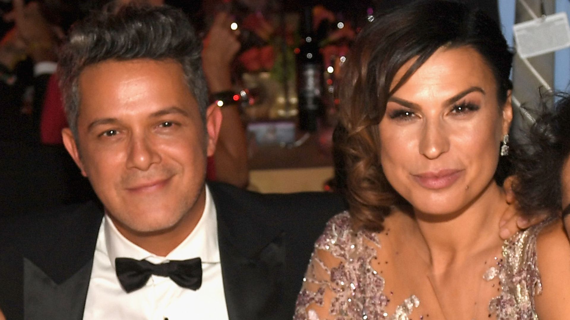 Alejandro Sanz y Raquel Perera