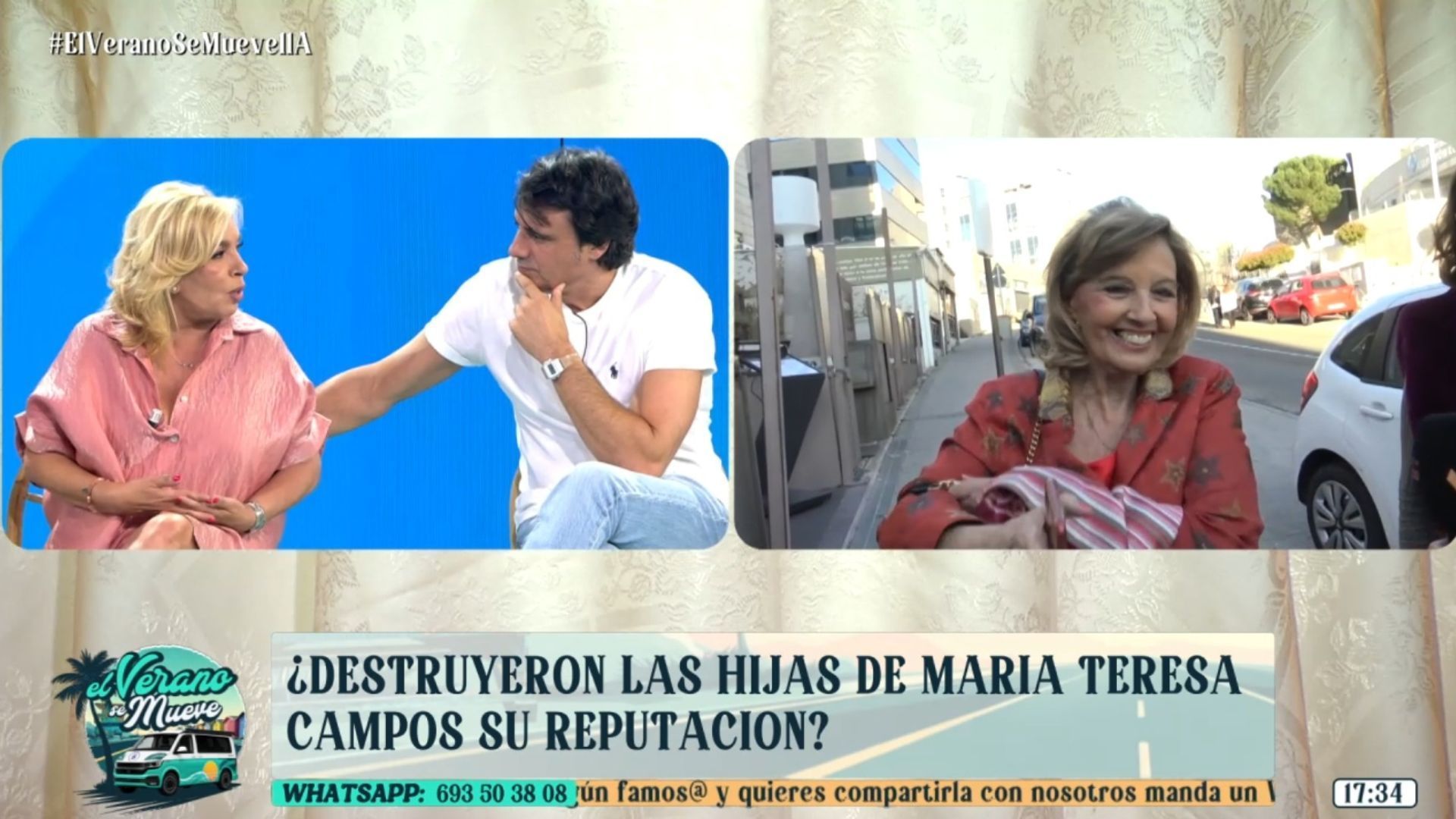 Carmen Borrego no puede evitar emocionarse al confesar si el reality que grabó María Teresa Campos fue un error Carmen Borrego no puede evitar emocionarse al confesar si el reality que grabó María Teresa Campos fue un error