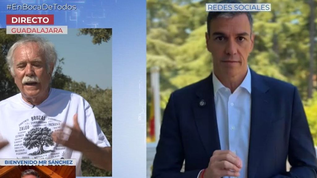 Un vecino de Guadalajara critica la visita de Sánchez para ver el eclipse: “Un tipo que tiene una emergencia nacional brutal viene a ver un eclipse”