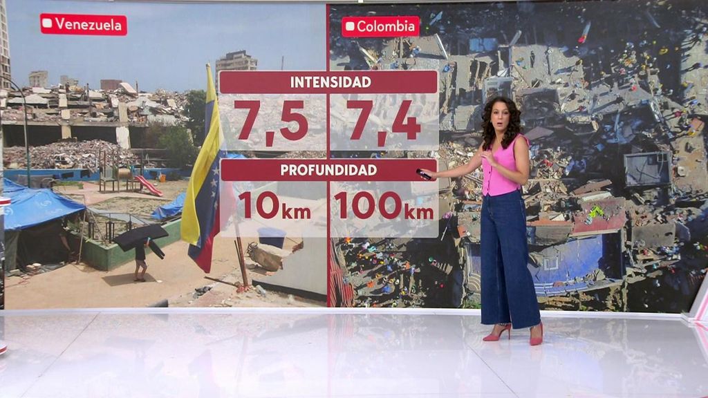 Colombia ha temblado mes y medio después que Venezuela: similitudes y diferencias