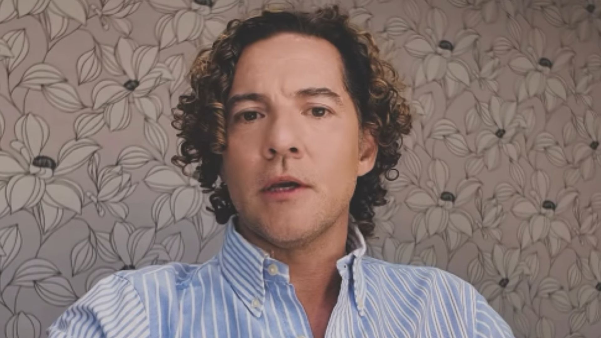 David Bisbal habla del terremoto desde Bogotá, Colombia