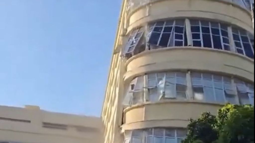 Impactantes imágenes del derrumbe del hospital universitario en Cali por el potente terremoto
