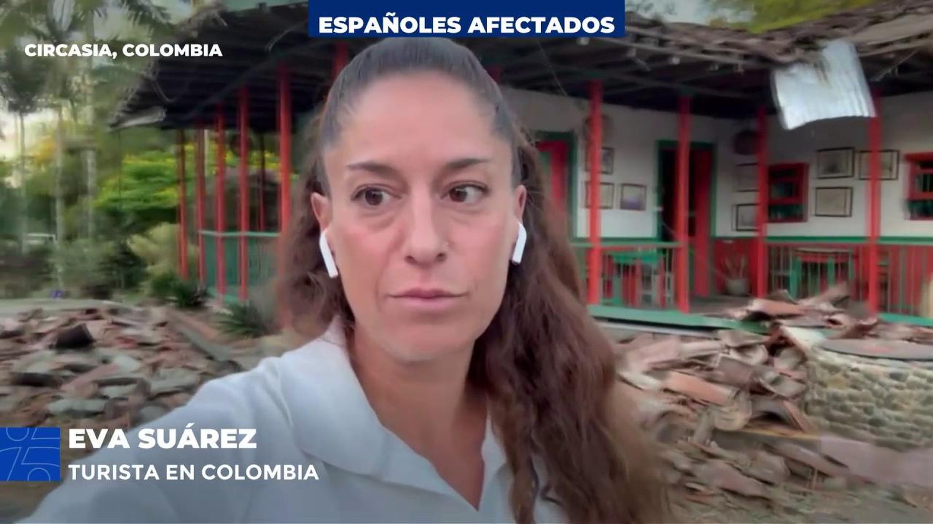 Eva Suárez: el hotel donde se hospeda se ha convertido en un oasis de solidaridad