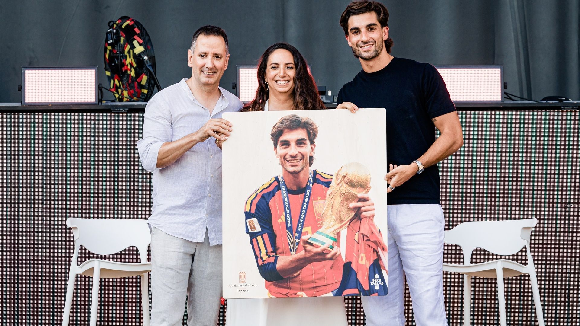 Ferran Torres se ha referido a su encuentro con Leonor y a la pregunta que le hizo la princesa