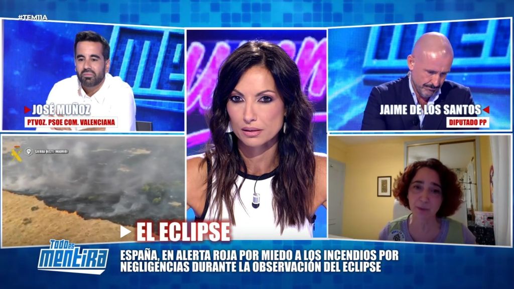 La portavoz de 'Monte en pie' interrumpe los reproches de Jaime de los Santos y José Muñoz: "Creo que deberíamos dejarnos de partidismos"