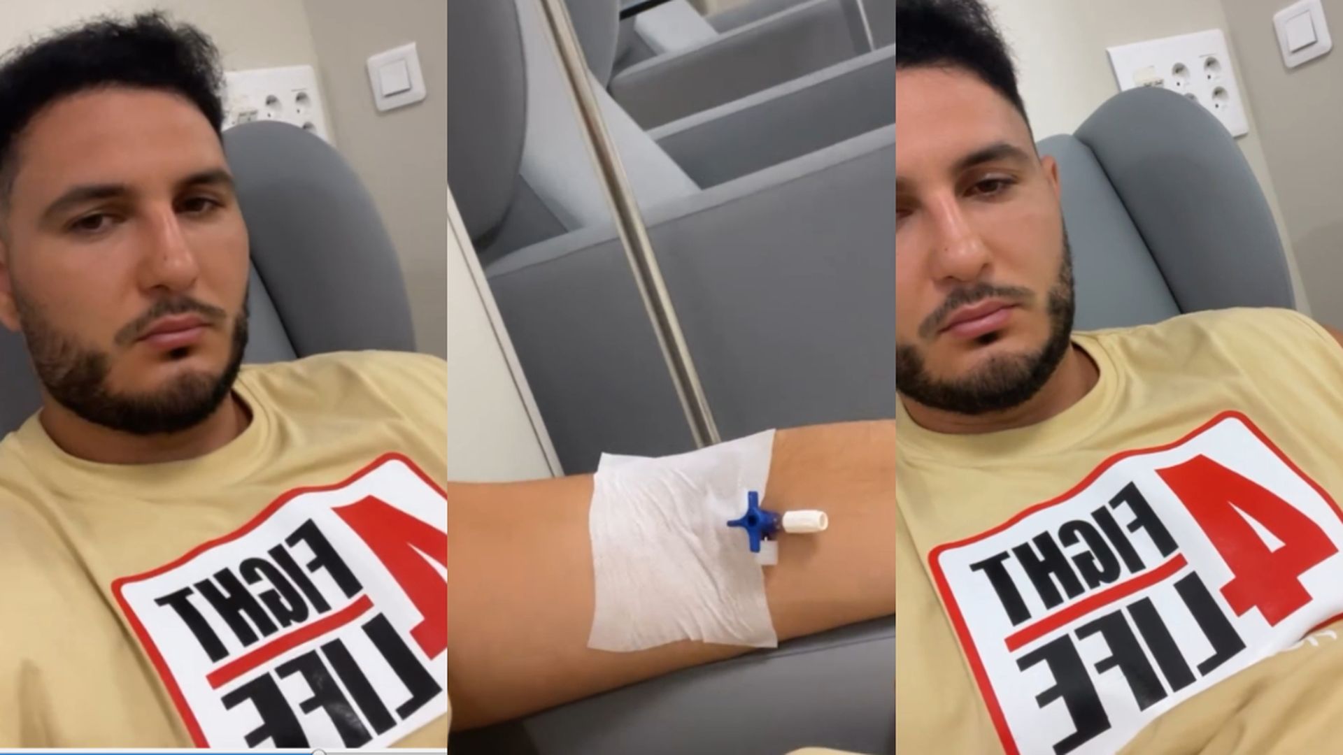 Omar Montes comparte imágenes desde el hospital tras su actuación en Asturias