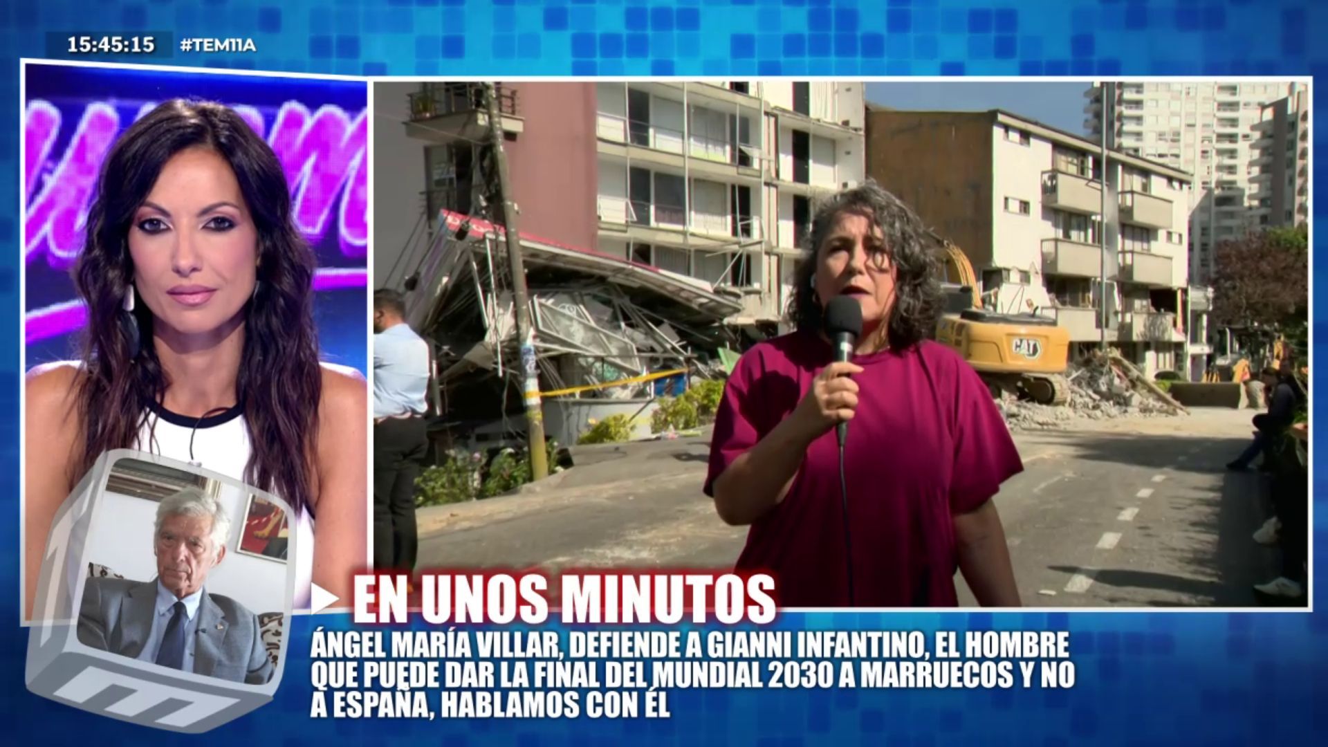 Terremoto Colombia, desde  Manizales