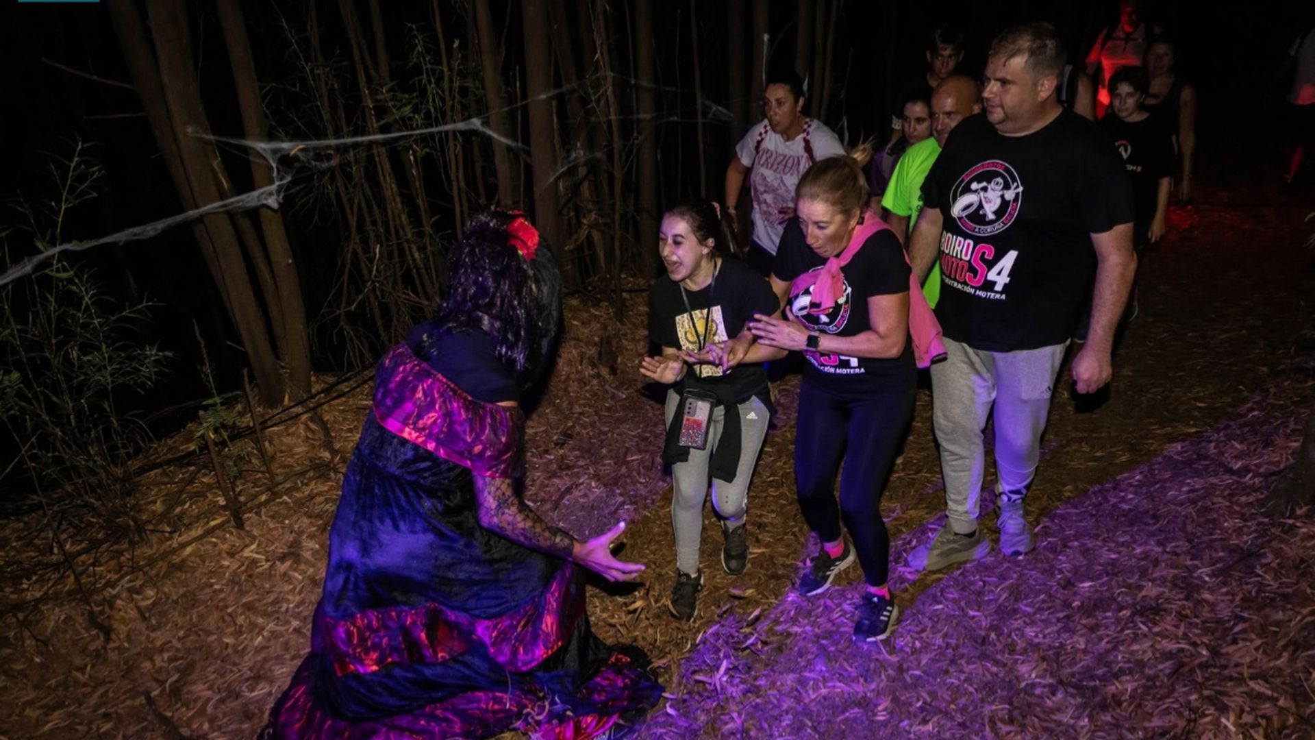 Cincuenta actores y actrices sembrarán el pánico en un tramo de 'animación' en pleno bosque Cincuenta actores y actrices sembrarán el pánico en un tramo de 'animación' en pleno bosque