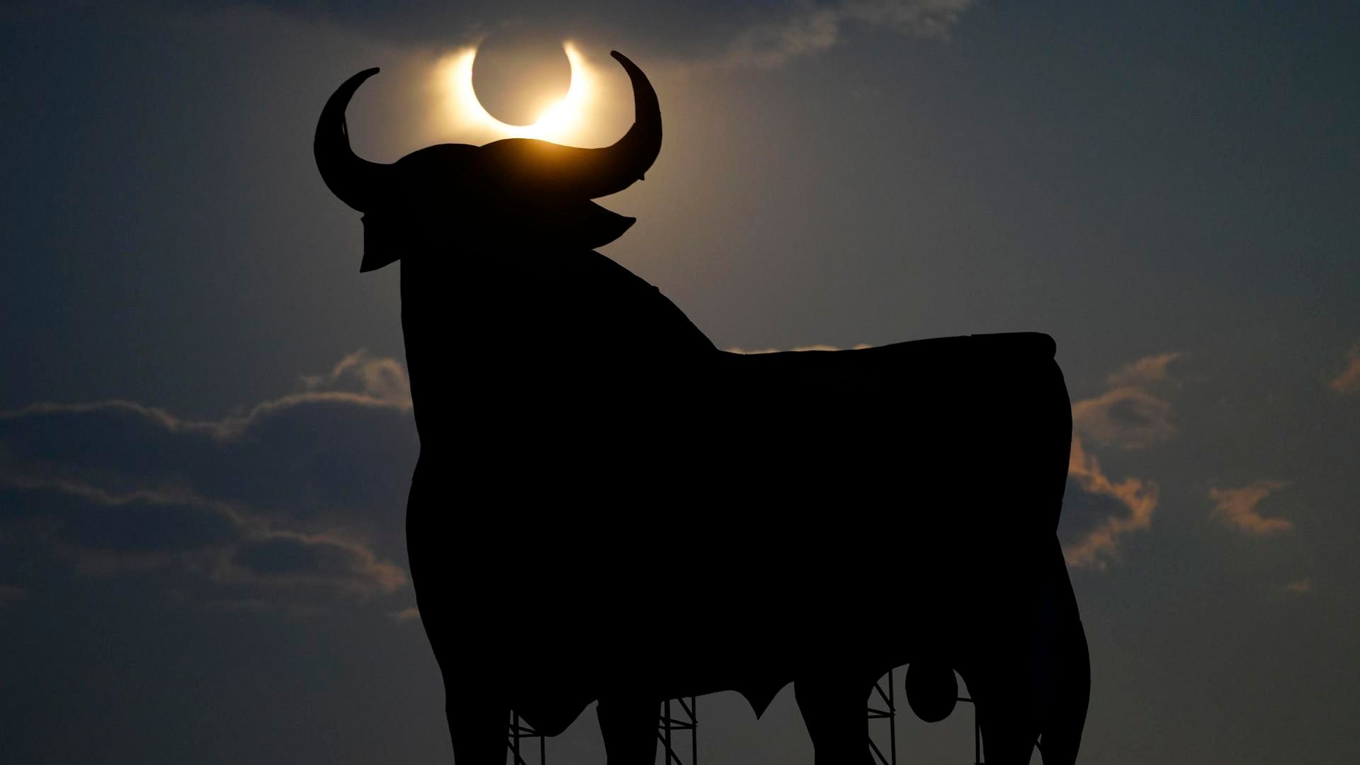 Eclipse de Sol visto en Pradorrey (León)
