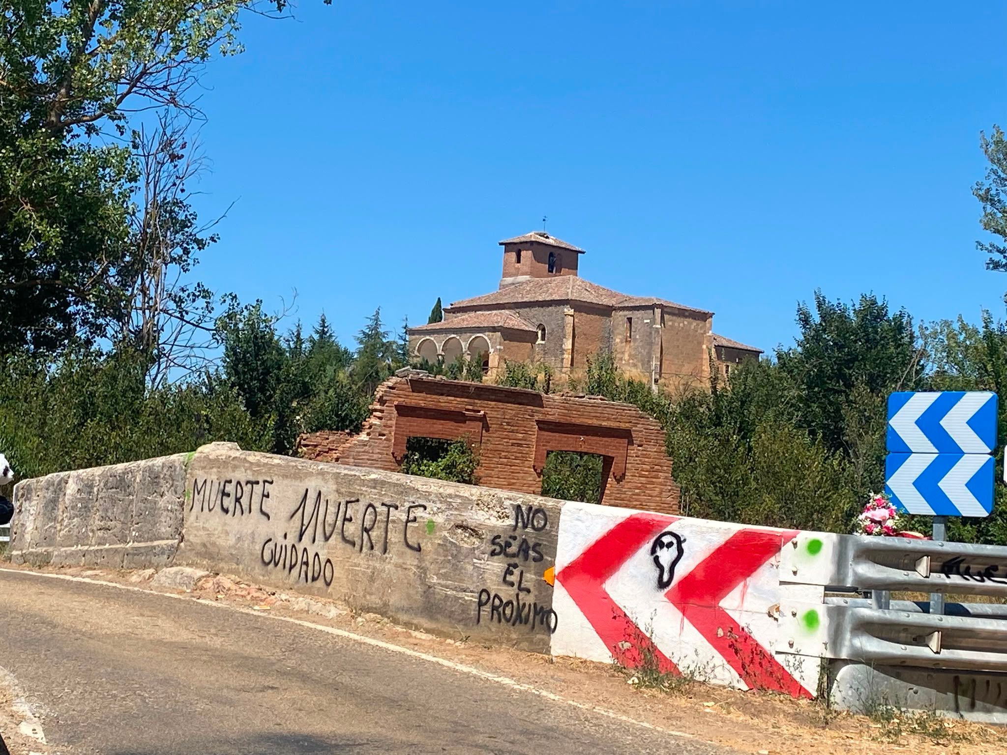 Esclusa número 13 del Canal de Castilla, en el municipio palentino de Naveros de Pisuerga