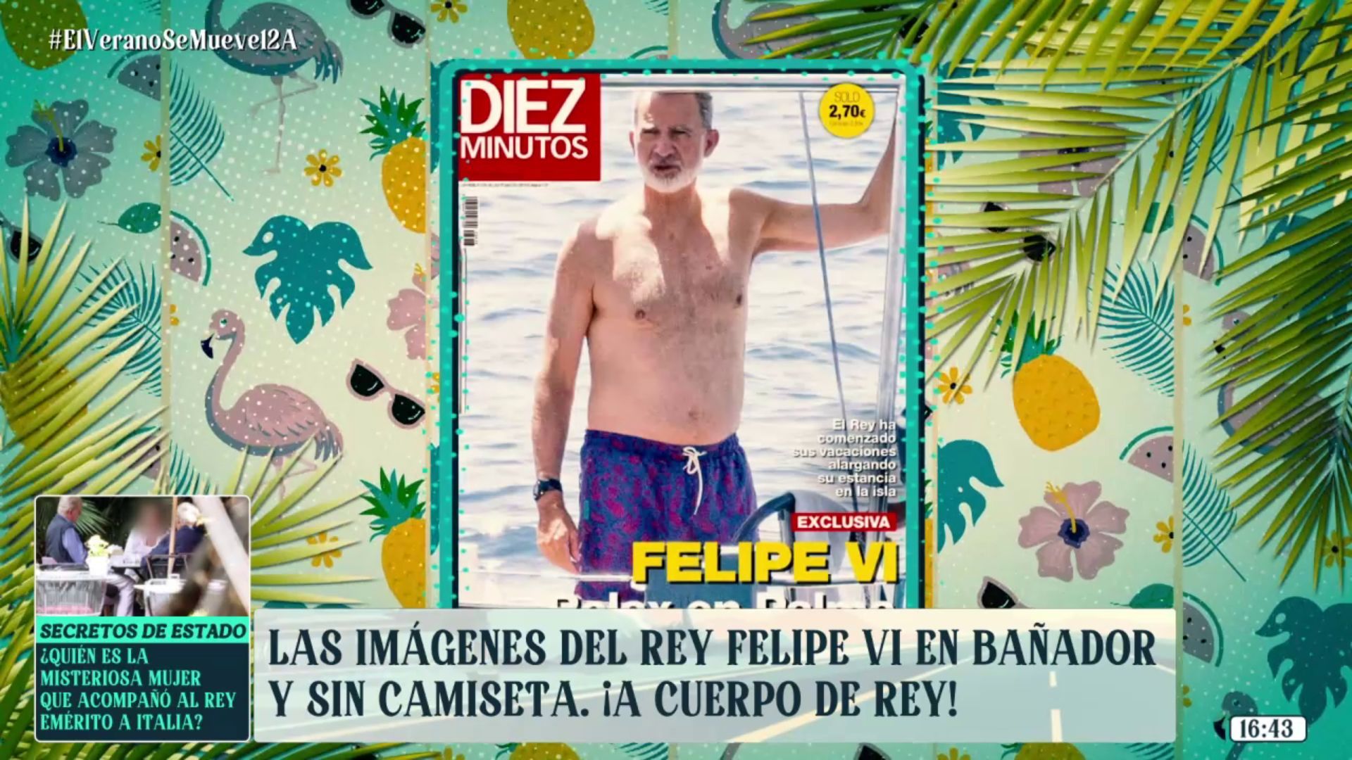 Felipe VI, pillado ‘in franganti' sin camiseta y en bañador_ las imágenes de sus vacaciones en Mallorca Felipe VI, pillado ‘in franganti' sin camiseta y en bañador_ las imágenes de sus vacaciones en Mallorca