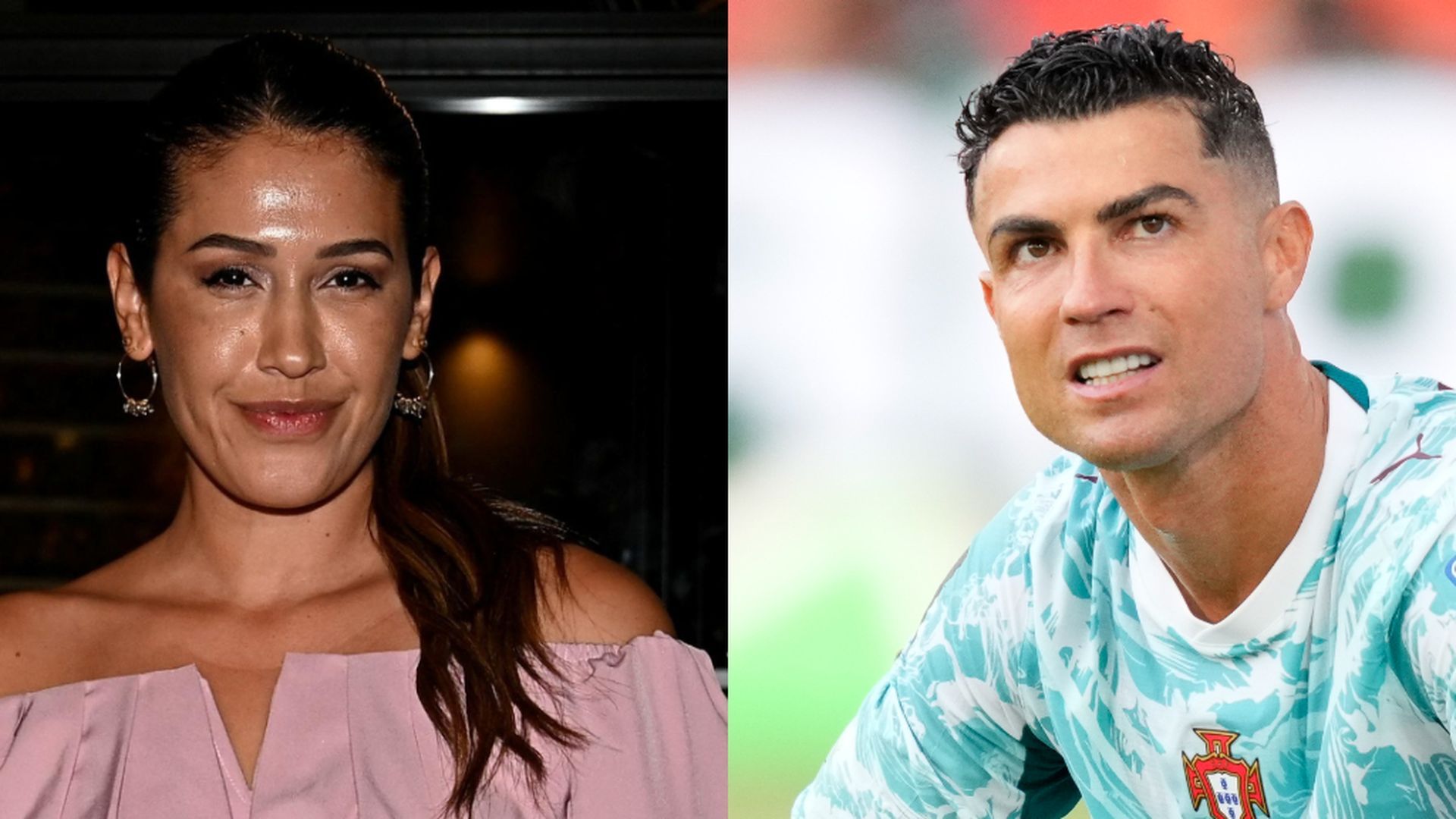 Gabriela Guillén y Cristiano Ronaldo Gabriela Guillén y Cristiano Ronaldo