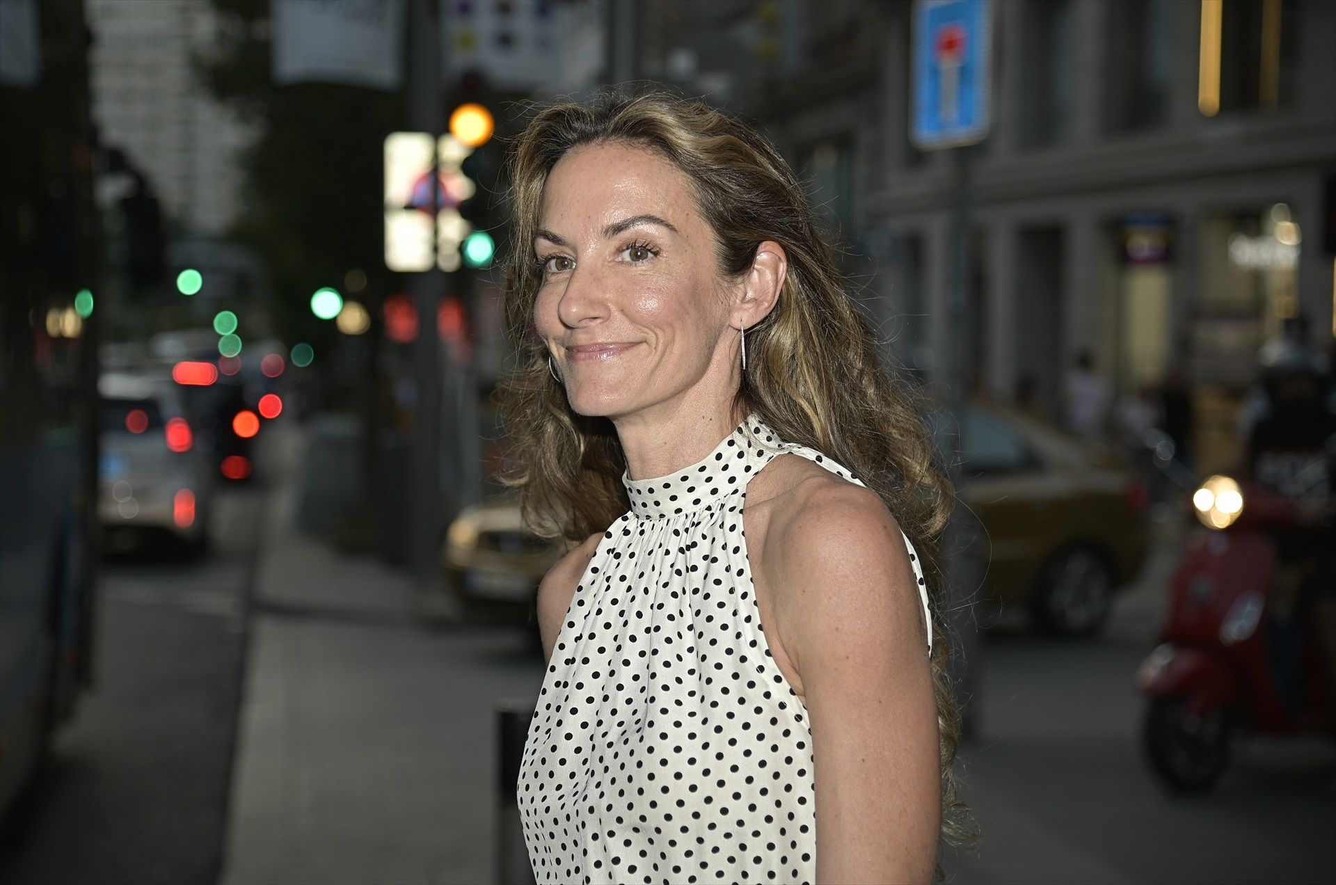 La hermana de la reina, en un evento a favor de las energías renovables celebrado en Madrid
