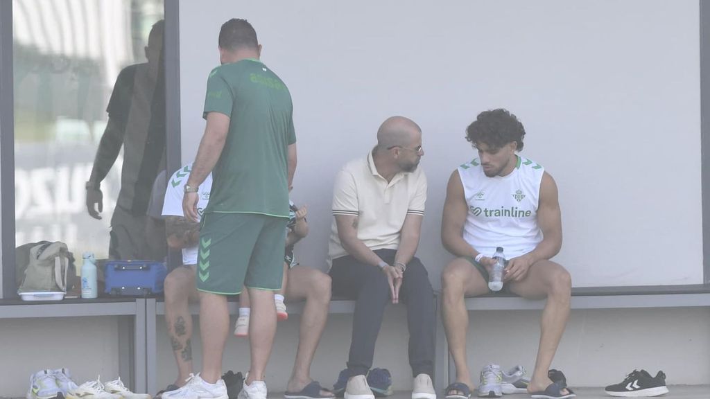 Entrenamiento del Betis del miércoles 12 de agosto sin Lo Celso