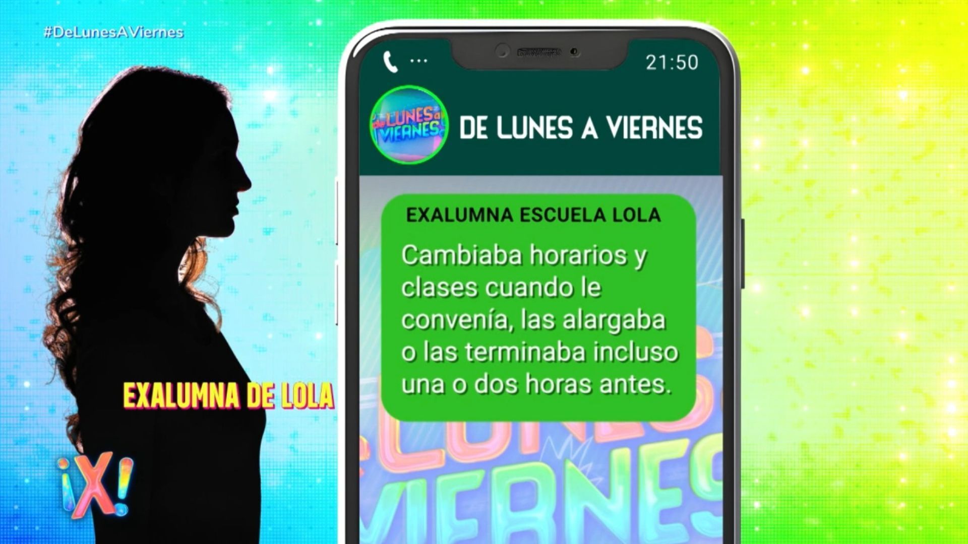 Una exalumna de las clases de baile de Lola muestra su indignación con esta: "Es muy caótica y desorganizada" Una exalumna de las clases de baile de Lola muestra su indignación con esta: "Es muy caótica y desorganizada"