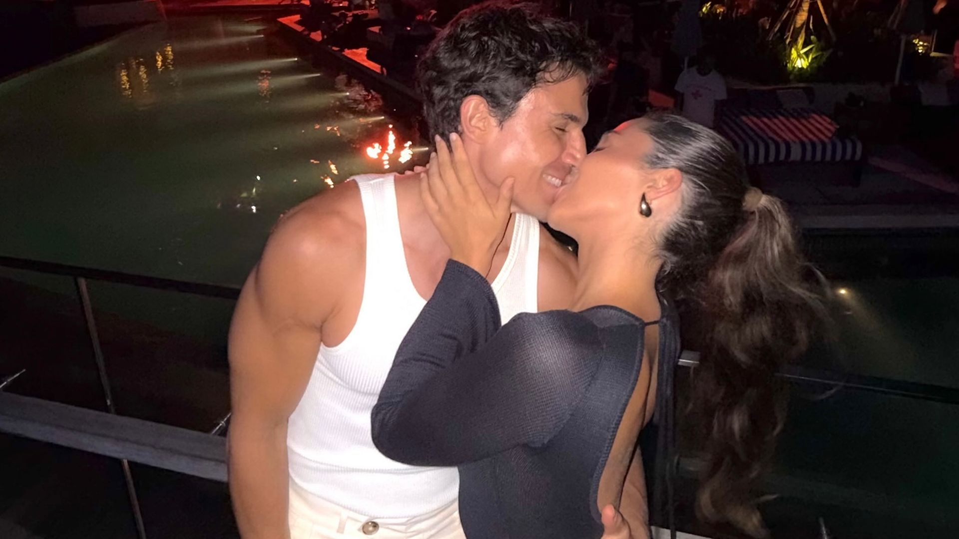 Álex González y Carla Virgós