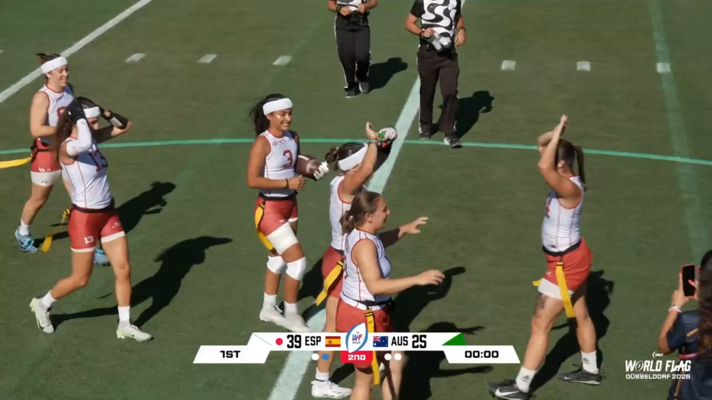 España vs Australia World Flag Football