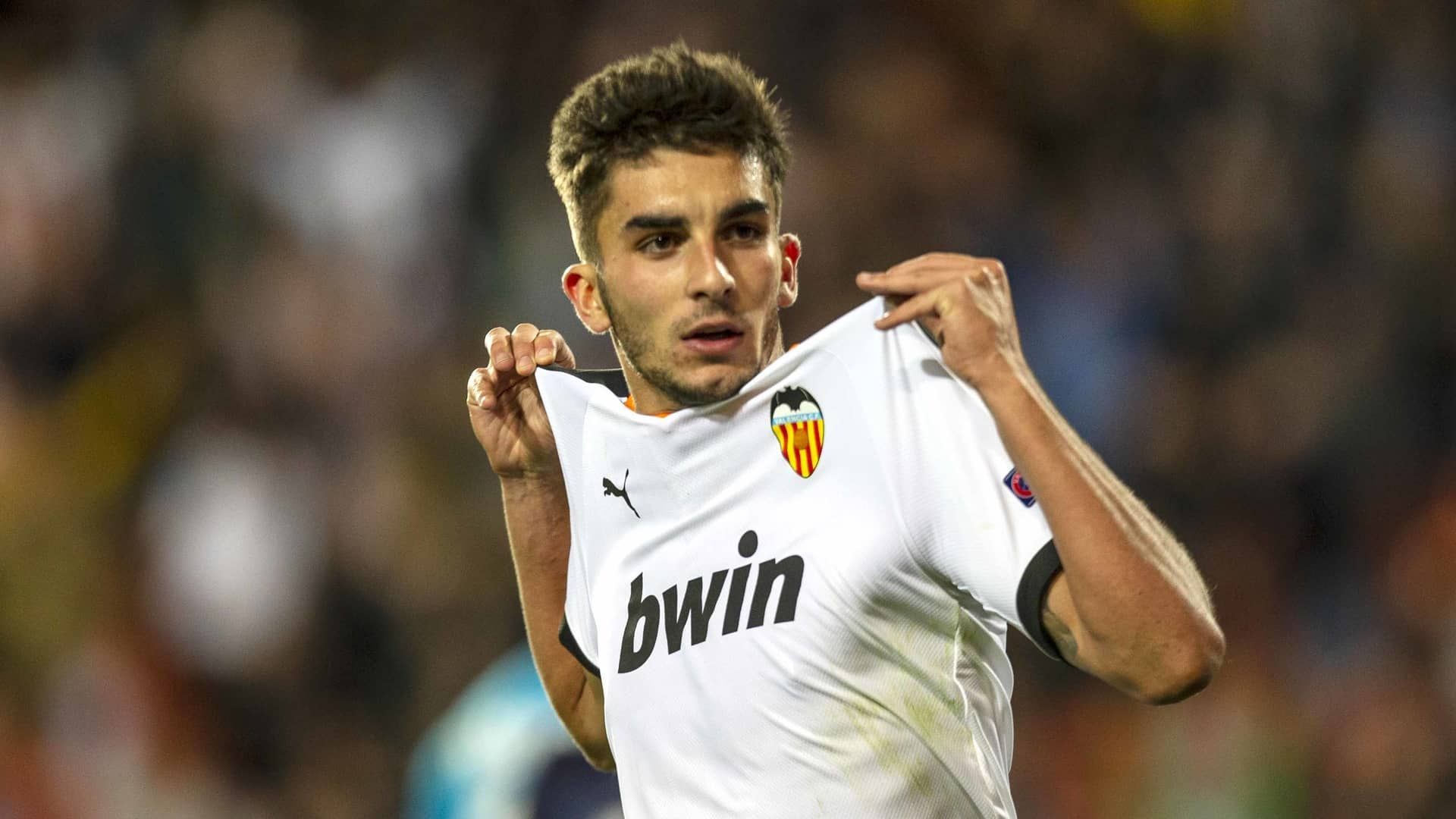 Ferran Torres en su etapa che Ferran Torres en su etapa che