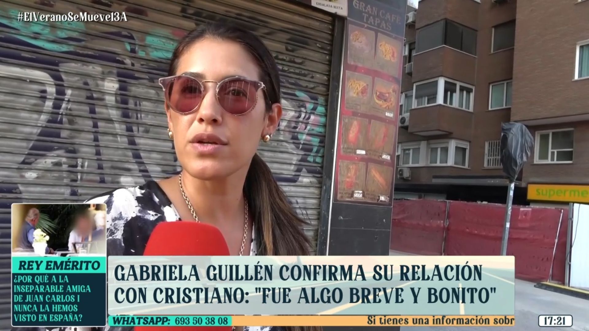 Gabriela Guillén se pronuncia sobre su relación con Cristiano Ronaldo: "Fue algo breve y bonito" Gabriela Guillén se pronuncia sobre su relación con Cristiano Ronaldo: "Fue algo breve y bonito"