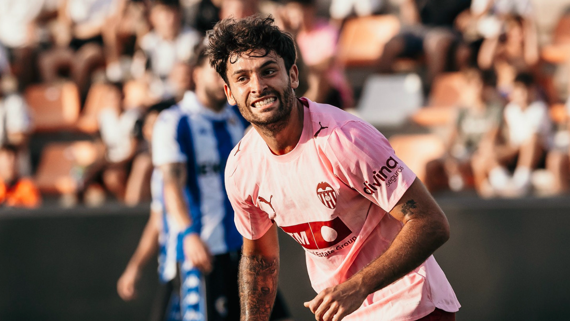 Hugo Duro se lamenta