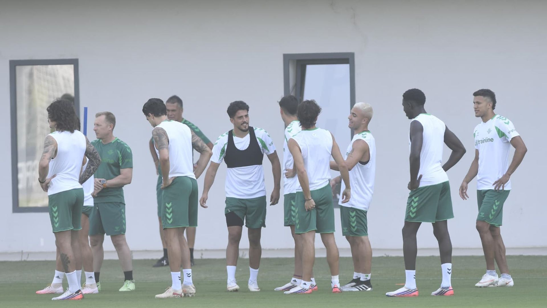 Imagen del entrenamiento del Betis Imagen del entrenamiento del Betis