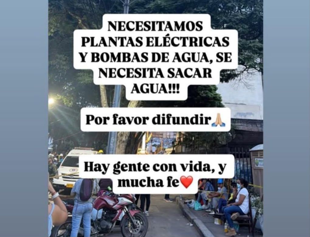Johanna: "Sabemos que hay gente con vida, guardamos la esperanza que ella esté dentro de esas personas que aún viven"