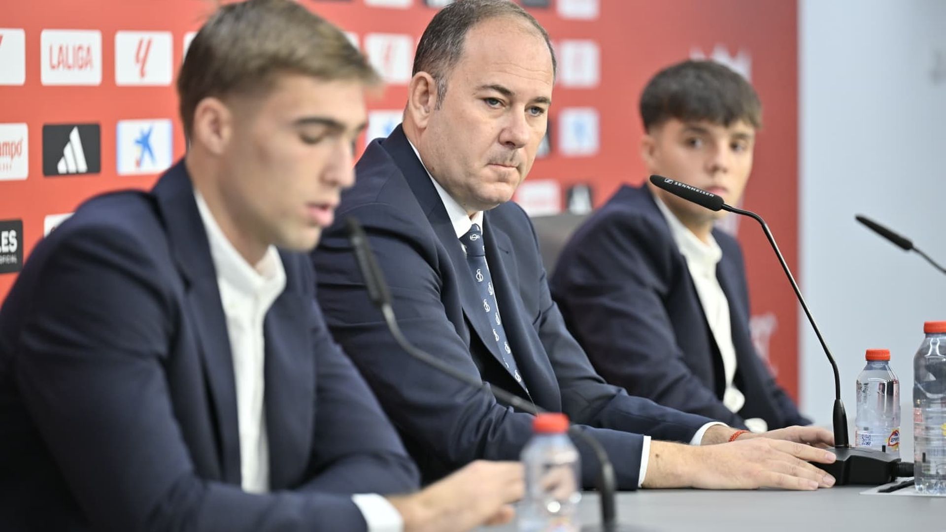 José Ignacio Navarro, en la presentación de Julio Díaz y Fran González