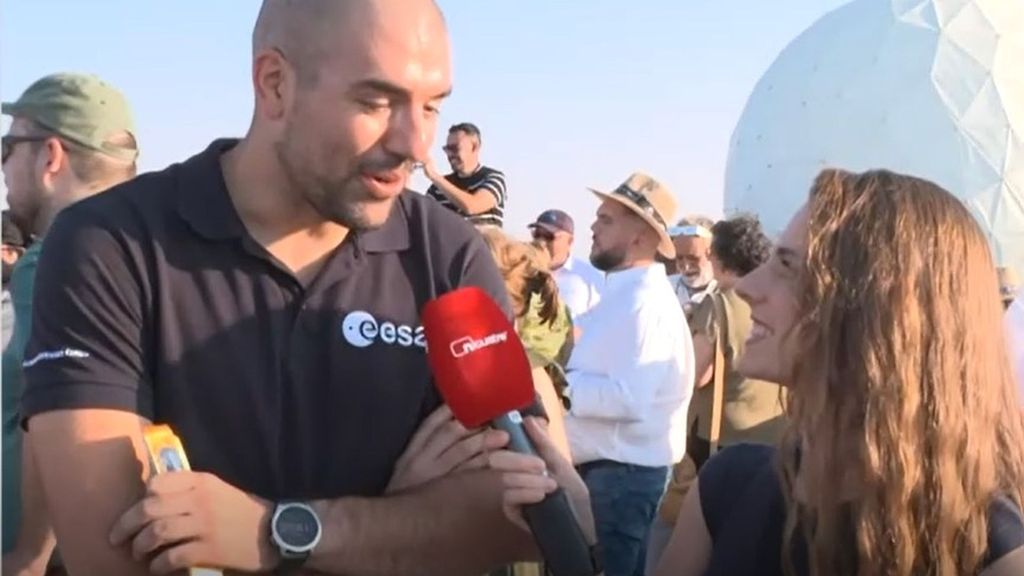 La reflexión de los astronautas Sara García y Pablo Álvarez en el Observatorio de Yebes: "Aumentará vocaciones"