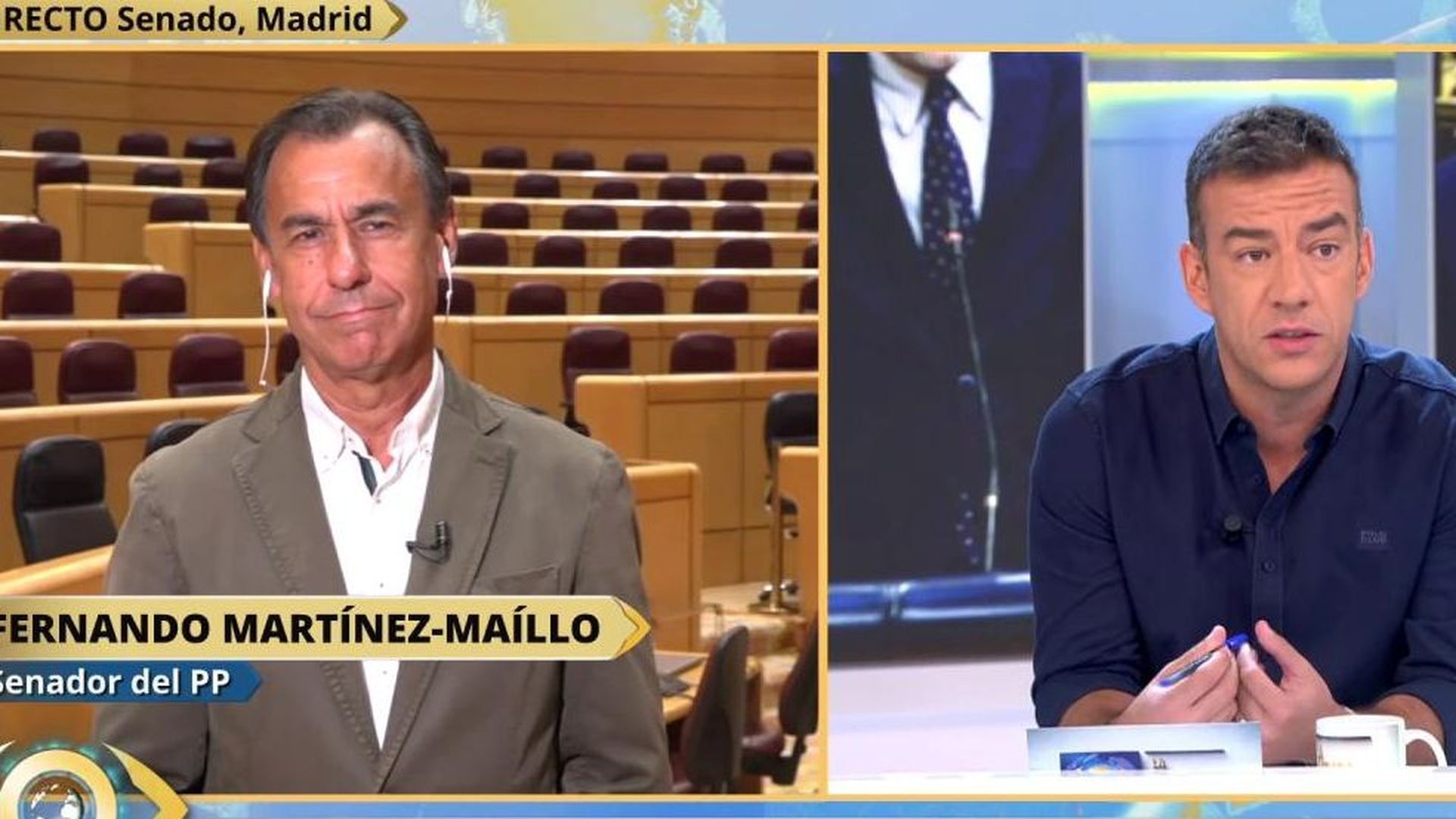 Martínez-Maíllo, portavoz del PP, tras el 'plantón' del PSOE en el Senado: "Deben responder a las preguntas"